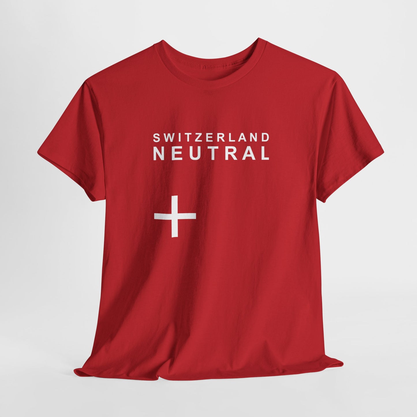 Colors of Switzerland - Schwyz- Unisex Heavy Cotton T-Shirt