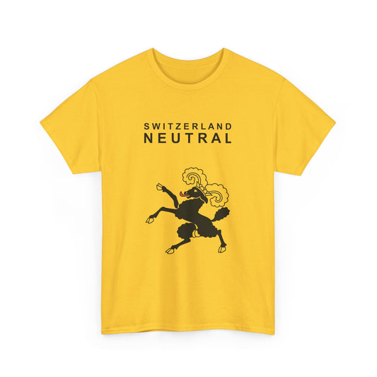 Colors of Switzerland - Schaffhausen- Unisex Heavy Cotton T-Shirt