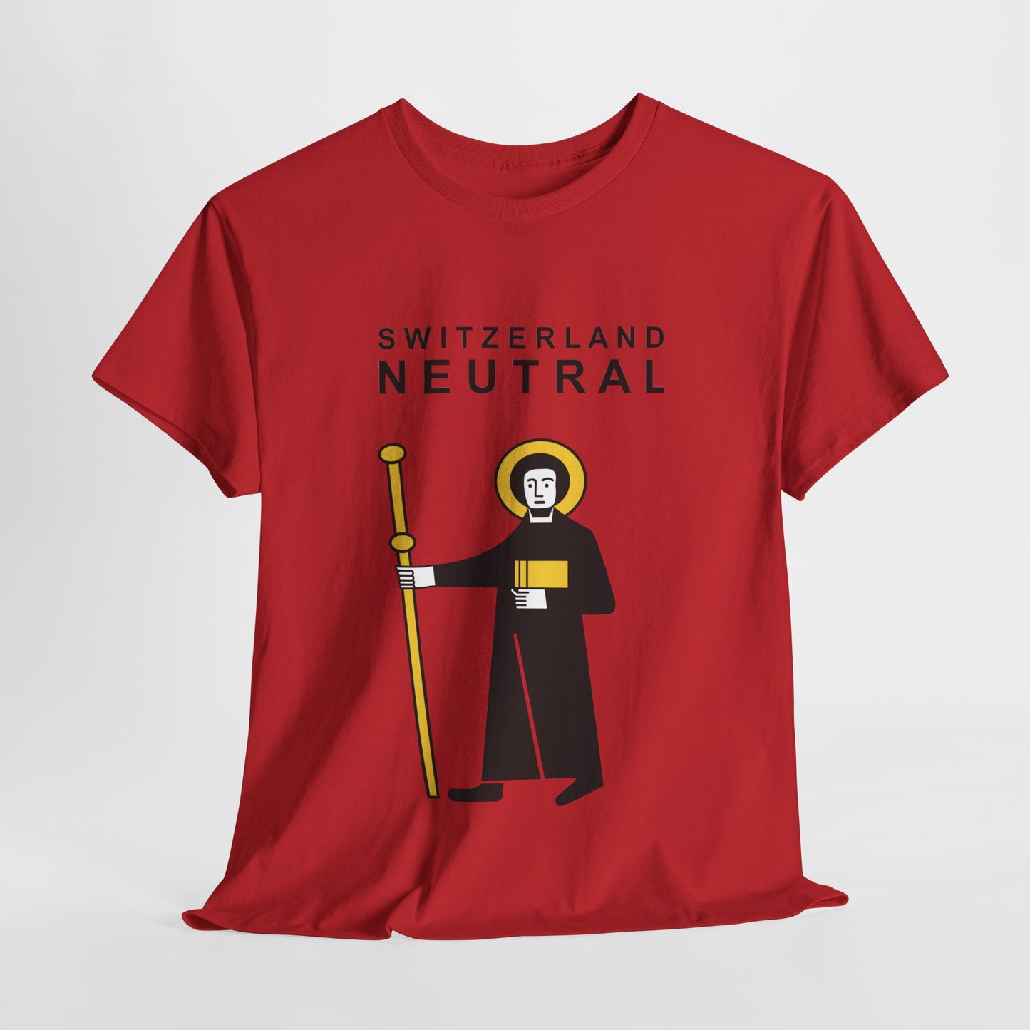 Colors of Switzerland - Glarus- Unisex Heavy Cotton T-Shirt