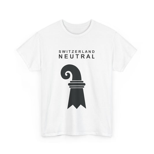 Colors of Switzerland - Basel Stadt- Unisex Heavy Cotton T-Shirt