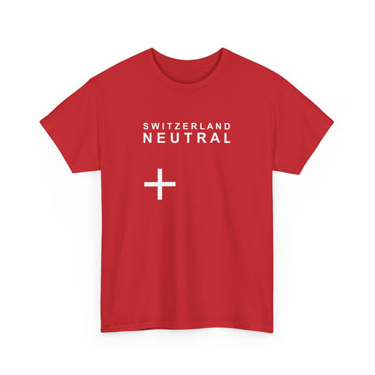 Colors of Switzerland - Schwyz- Unisex Heavy Cotton T-Shirt